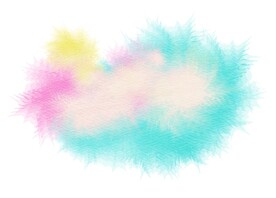 创意水彩抽象艺术画水彩晕染