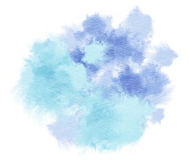 创意水彩抽象艺术画水彩晕染