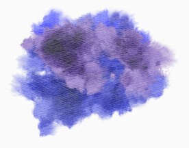 创意水彩抽象艺术画水彩晕染