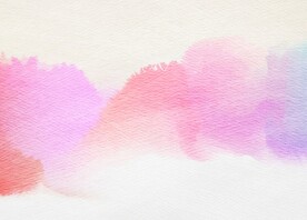创意水彩抽象艺术画水彩晕染