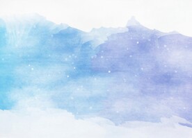 创意水彩抽象艺术画水彩晕染