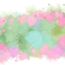创意水彩抽象艺术画水彩晕染