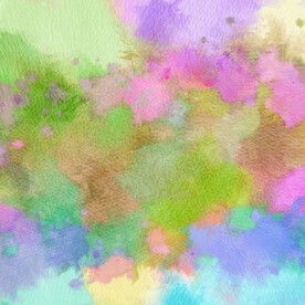 创意水彩抽象艺术画水彩晕染