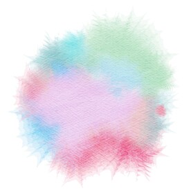 创意水彩抽象艺术画水彩晕染