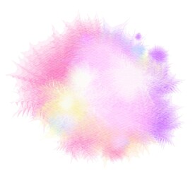 创意水彩抽象艺术画水彩晕染