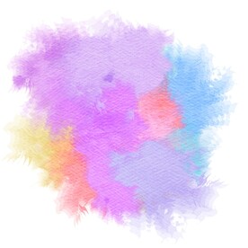 创意水彩抽象艺术画水彩晕染