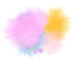 创意水彩抽象艺术画水彩晕染