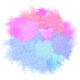 创意水彩抽象艺术画水彩晕染