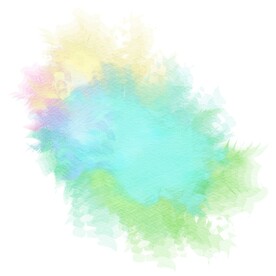 创意水彩抽象艺术画水彩晕染