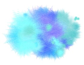 创意水彩抽象艺术画水彩晕染