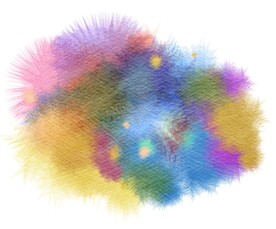 创意水彩抽象艺术画水彩晕染