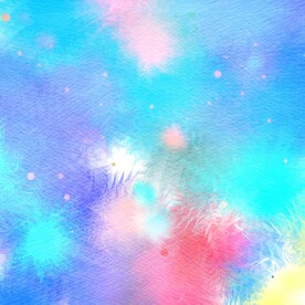创意水彩抽象艺术画水彩晕染