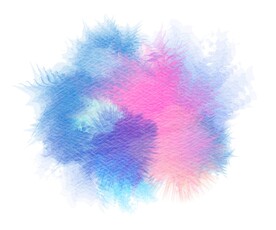 创意水彩抽象艺术画水彩晕染