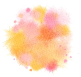 创意水彩抽象艺术画水彩晕染