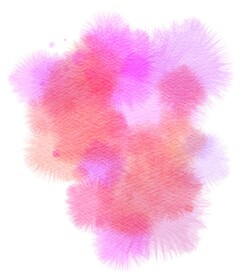 创意水彩抽象艺术画水彩晕染