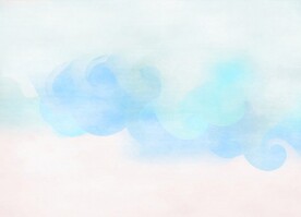 创意水彩抽象艺术画水彩晕染