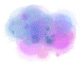 创意水彩抽象艺术画水彩晕染