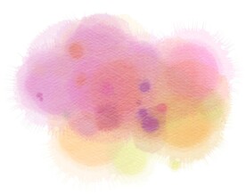创意水彩抽象艺术画水彩晕染
