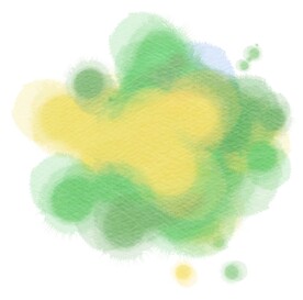 创意水彩抽象艺术画水彩晕染