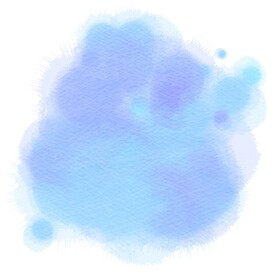 创意水彩抽象艺术画水彩晕染
