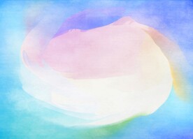 创意水彩抽象艺术画水彩晕染