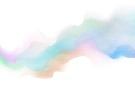 创意水彩抽象艺术画水彩晕染