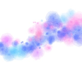 创意水彩抽象艺术画水彩晕染