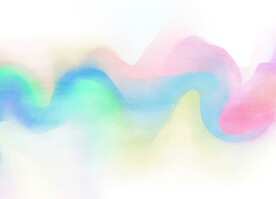 创意水彩抽象艺术画水彩晕染