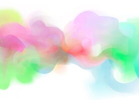 创意水彩抽象艺术画水彩晕染
