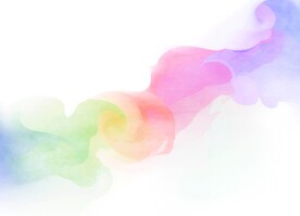 创意水彩抽象艺术画水彩晕染