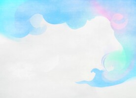 创意水彩抽象艺术画水彩晕染