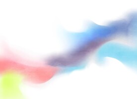创意水彩抽象艺术画水彩晕染