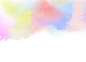 创意水彩抽象艺术画水彩晕染