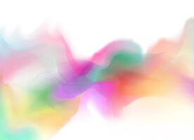 创意水彩抽象艺术画水彩晕染