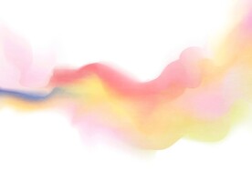 创意水彩抽象艺术画水彩晕染