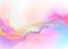 创意水彩抽象艺术画水彩晕染