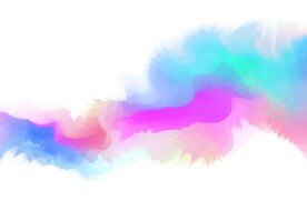创意水彩抽象艺术画水彩晕染