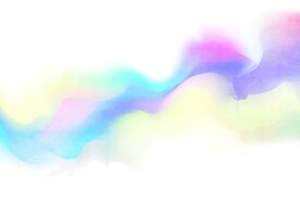 创意水彩抽象艺术画水彩晕染