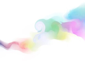 创意水彩抽象艺术画水彩晕染