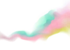 创意水彩抽象艺术画水彩晕染