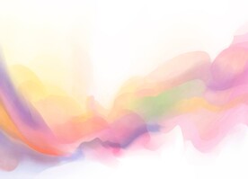 创意水彩抽象艺术画水彩晕染