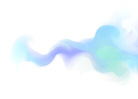 创意水彩抽象艺术画水彩晕染