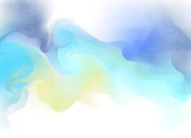 创意水彩抽象艺术画水彩晕染