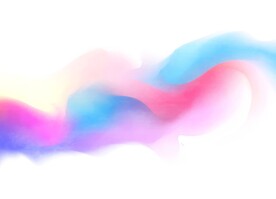 创意水彩抽象艺术画水彩晕染
