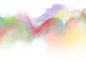 创意水彩抽象艺术画水彩晕染
