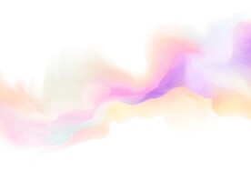 创意水彩抽象艺术画水彩晕染