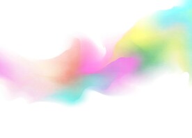 创意水彩抽象艺术画水彩晕染