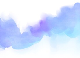 创意水彩抽象艺术画水彩晕染