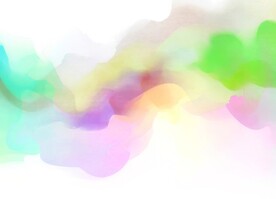创意水彩抽象艺术画水彩晕染