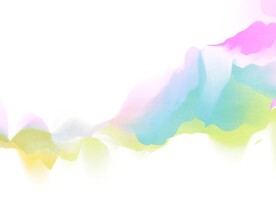 创意水彩抽象艺术画水彩晕染